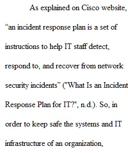 Incident Response Plan